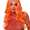 Spirit Halloween Neon Peach Fashion Curls Wig 1 Spirit Halloween Neon Peach Fashion Curls Wig -MELONHALLOW Sales 01568500 a