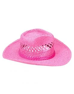 Spirit Halloween Pink Straw Cowboy Hat 8 Spirit Halloween Pink Straw Cowboy Hat -MELONHALLOW Sales 01573021 c
