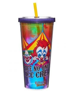 Spirit Halloween Killer Klowns from Outer Space Cup with Straw - 20 oz.