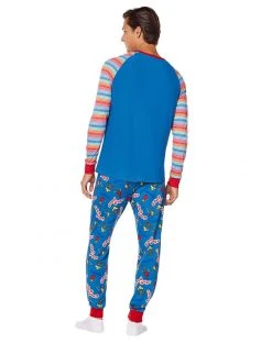 Spirit Halloween Good Guys Chucky Pajama Set -MELONHALLOW Sales 01578996 b