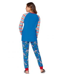 Spirit Halloween Good Guys Chucky Pajama Set -MELONHALLOW Sales 01578996 d