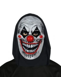 Spirit Halloween Die Laughing Clown Half Mask