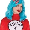 Spirit Halloween Long Thing 1 and Thing 2 Wig - Dr. Seuss 1 Spirit Halloween Long Thing 1 and Thing 2 Wig - Dr. Seuss -MELONHALLOW Sales 01579457 a