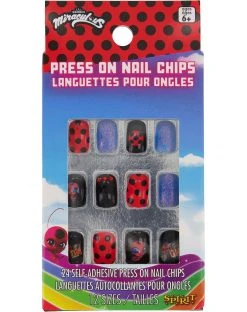 Spirit Halloween Ladybug Press on Nails 5 Spirit Halloween Ladybug Press on Nails -MELONHALLOW Sales 01579572 b
