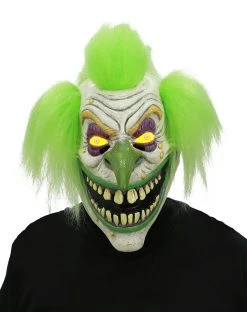 Spirit Halloween Light-Up Nozzles the Clown Full Mask