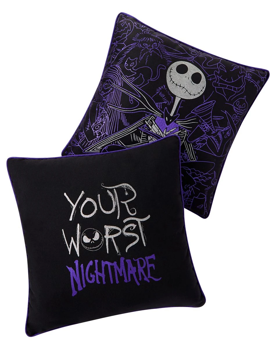 Spirit Halloween The Nightmare Before Christmas Pillows - 2 Pack 3 Spirit Halloween The Nightmare Before Christmas Pillows - 2 Pack