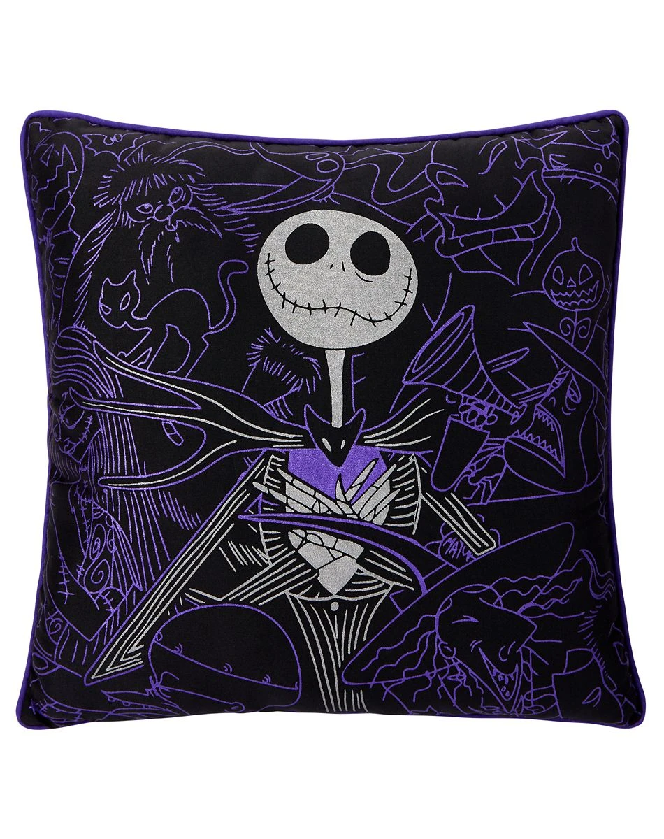 Spirit Halloween The Nightmare Before Christmas Pillows - 2 Pack 4 Spirit Halloween The Nightmare Before Christmas Pillows - 2 Pack - Image 2