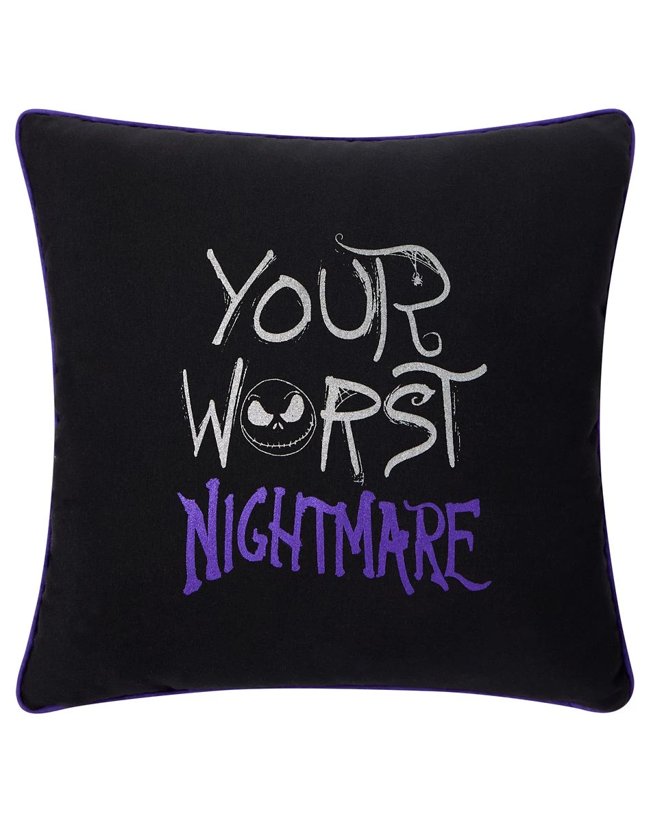 Spirit Halloween The Nightmare Before Christmas Pillows - 2 Pack 5 Spirit Halloween The Nightmare Before Christmas Pillows - 2 Pack - Image 3