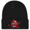 Spirit Halloween Killer Day Beanie 2 Spirit Halloween Killer Day Beanie -MELONHALLOW Sales 01582899 a