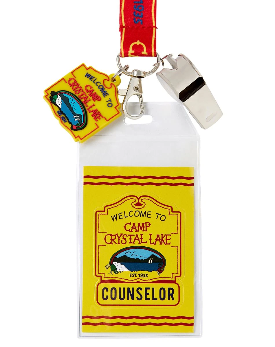 Spirit Halloween Camp Crystal Lake Lanyard - Friday the 13th 3 Spirit Halloween Camp Crystal Lake Lanyard - Friday the 13th