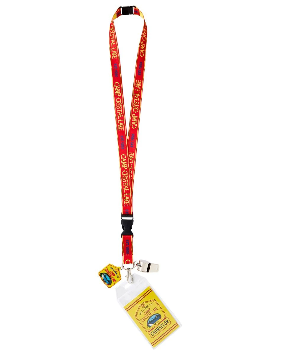 Spirit Halloween Camp Crystal Lake Lanyard - Friday the 13th 4 Spirit Halloween Camp Crystal Lake Lanyard - Friday the 13th - Image 2