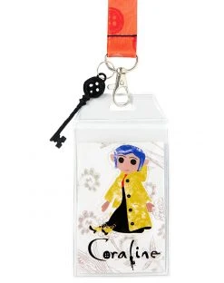 Spirit Halloween Coraline Lanyard