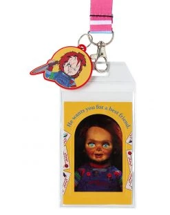 Spirit Halloween Good Guys Chucky Lanyard