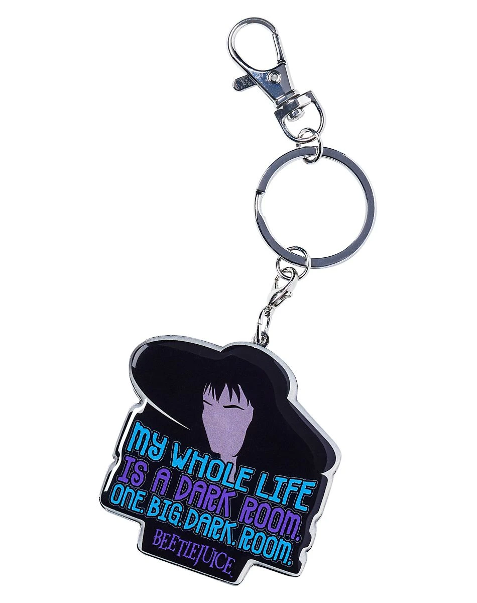 Spirit Halloween Lydia Deetz Keychain - Beetlejuice 3 Spirit Halloween Lydia Deetz Keychain - Beetlejuice