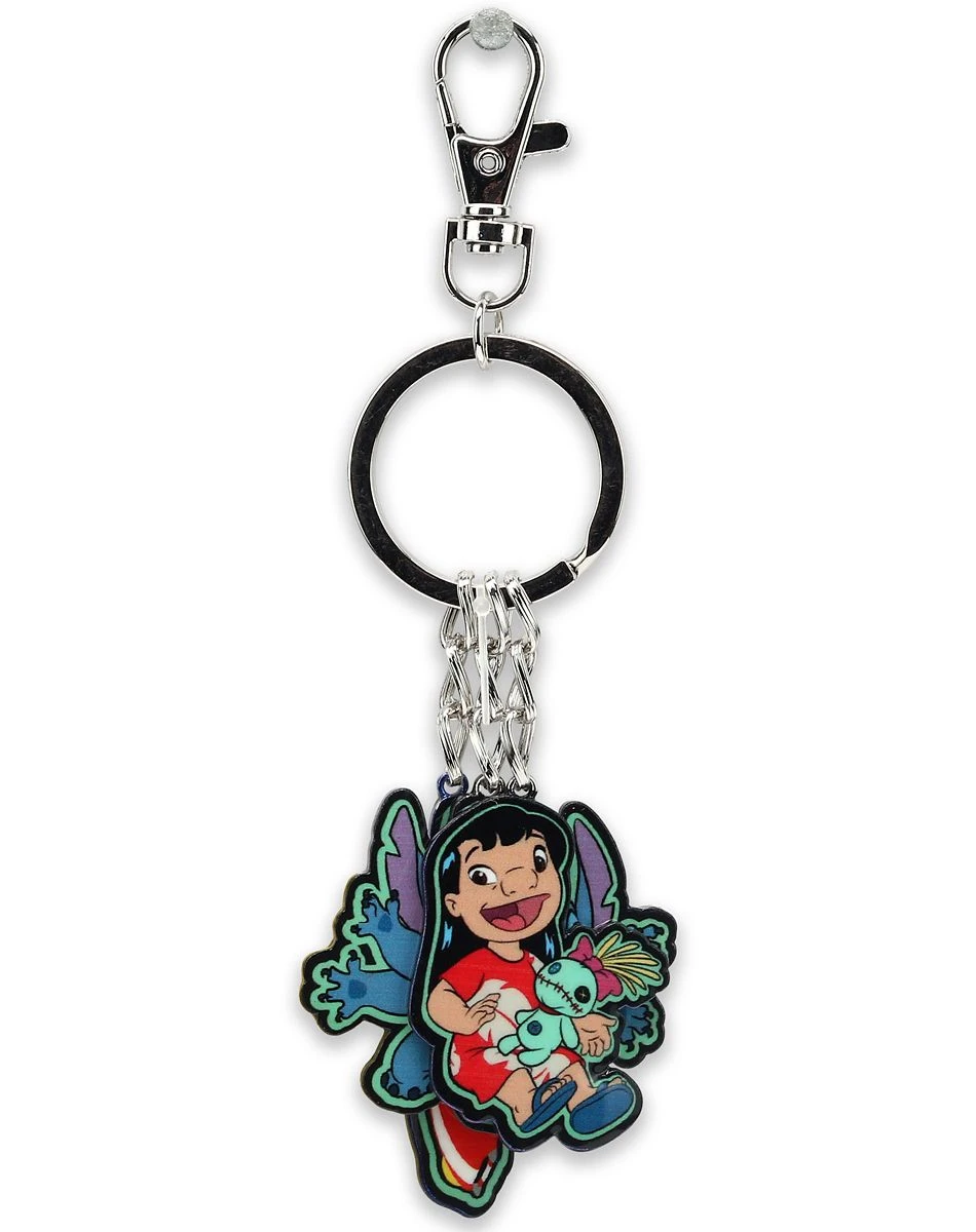 Spirit Halloween Lilo & Stitch Charm Keychain 3 Spirit Halloween Lilo & Stitch Charm Keychain