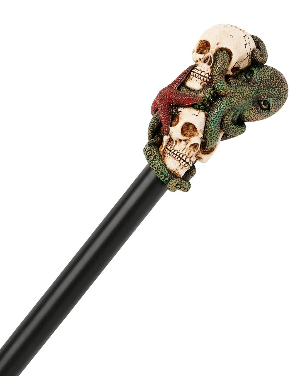Spirit Halloween Octopus and Skulls Staff 4 Spirit Halloween Octopus and Skulls Staff - Image 2