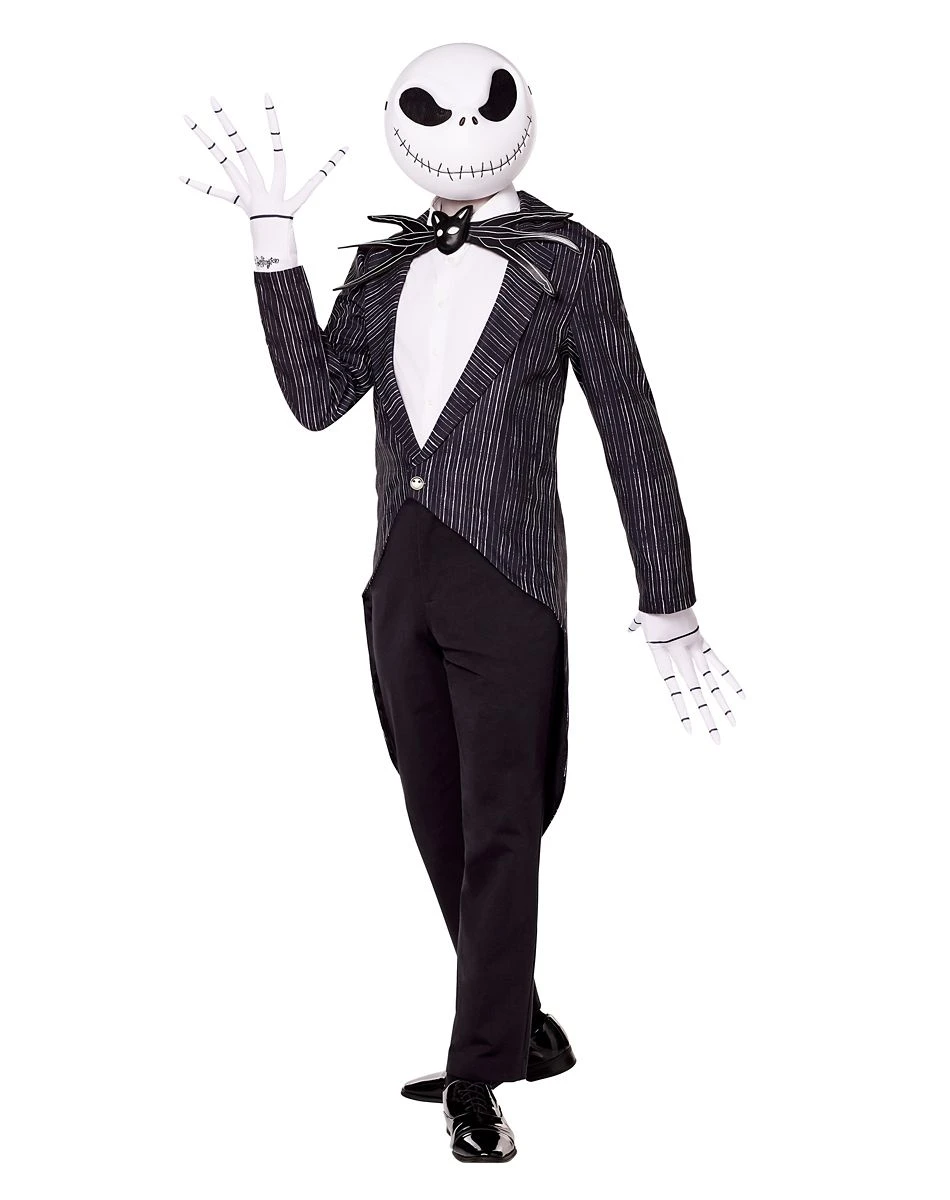Spirit Halloween Adult Jack Skellington Suit Costume - The Nightmare Before Christmas 3 Spirit Halloween Adult Jack Skellington Suit Costume - The Nightmare Before Christmas