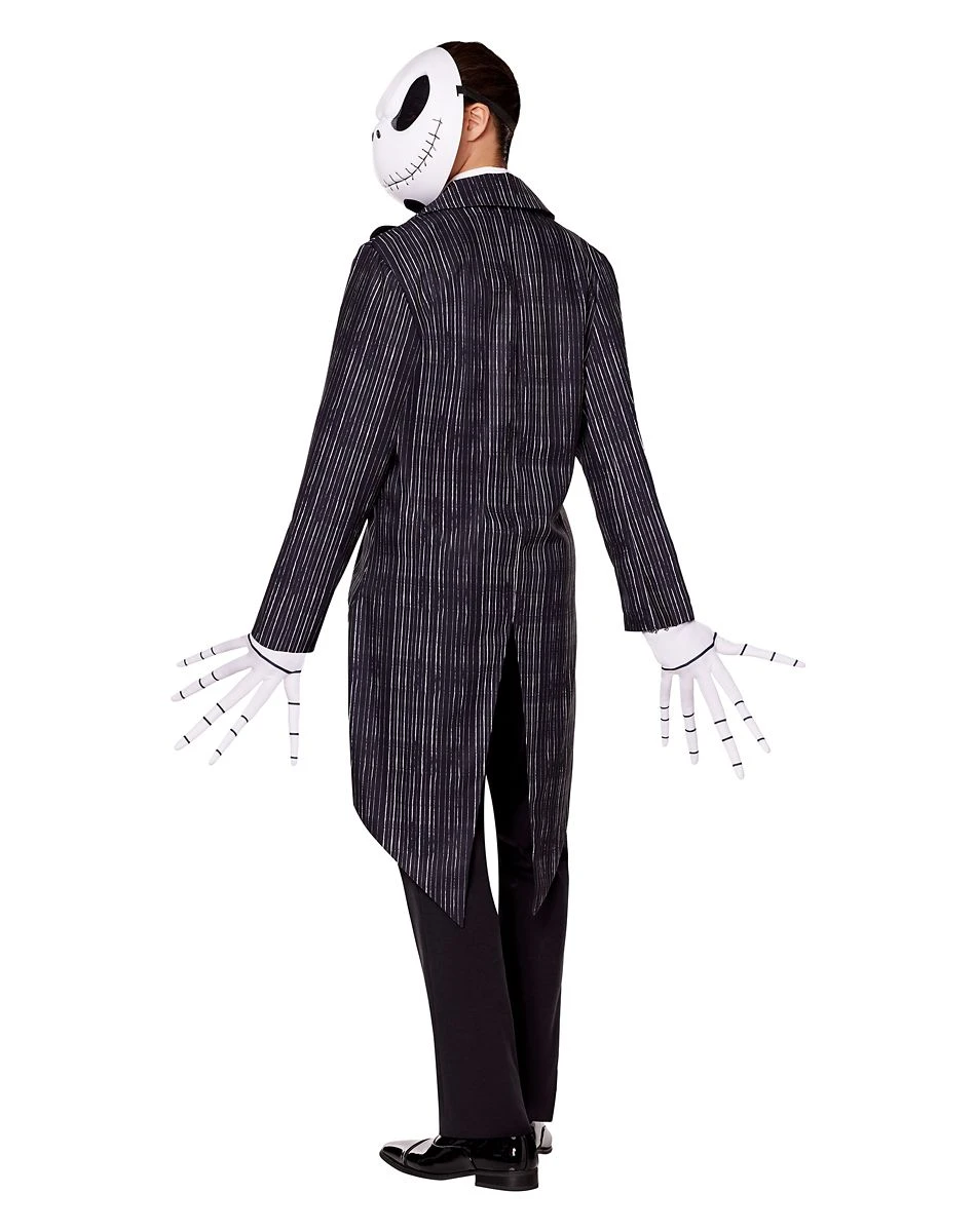 Spirit Halloween Adult Jack Skellington Suit Costume - The Nightmare Before Christmas 4 Spirit Halloween Adult Jack Skellington Suit Costume - The Nightmare Before Christmas - Image 2