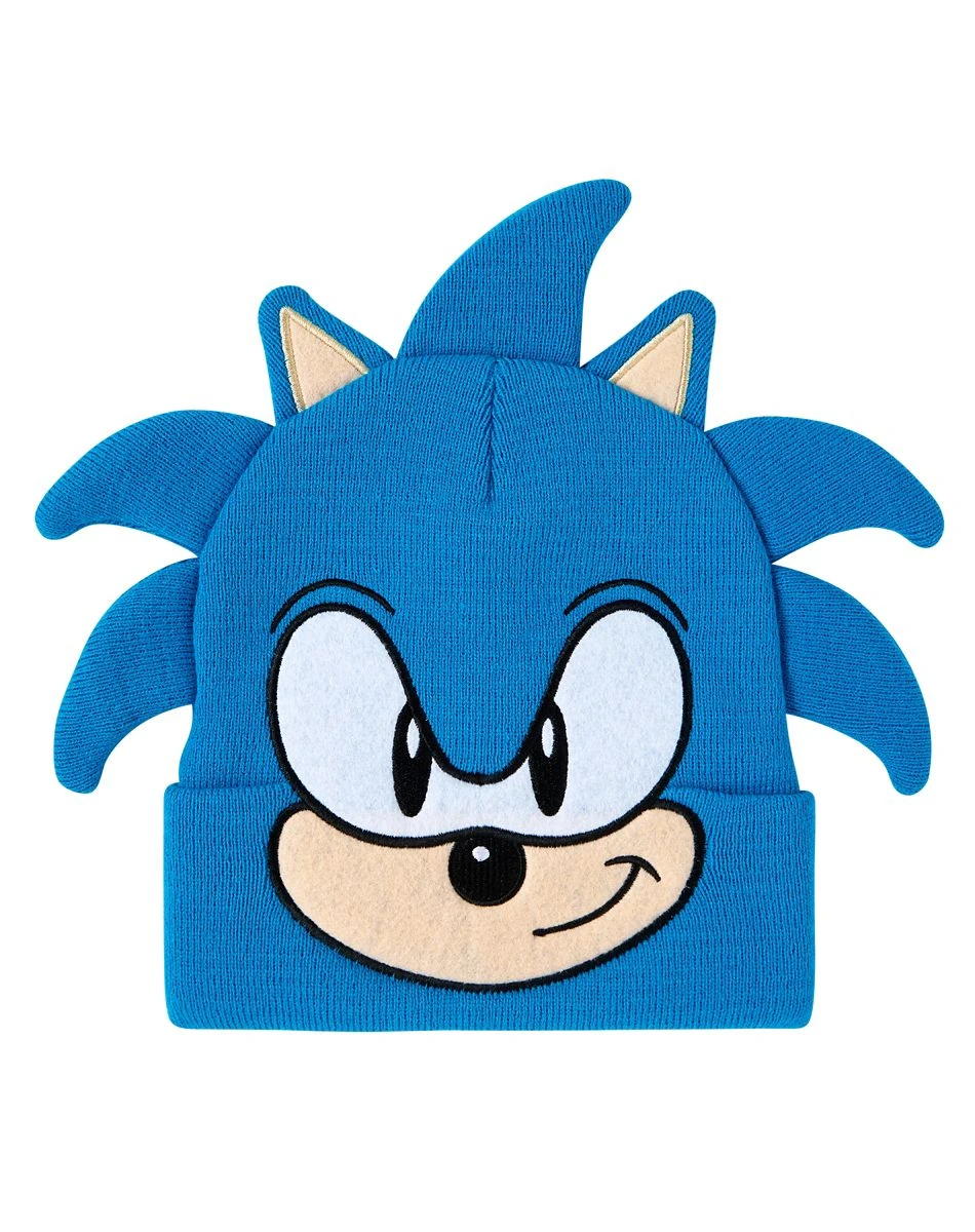 Spirit Halloween Sonic the Hedgehog Beanie Hat 3 Spirit Halloween Sonic the Hedgehog Beanie Hat