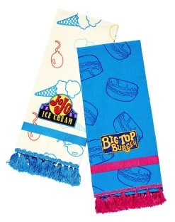 Spirit Halloween Killer Klowns from Outer Space Dish Towels - 2 Pack