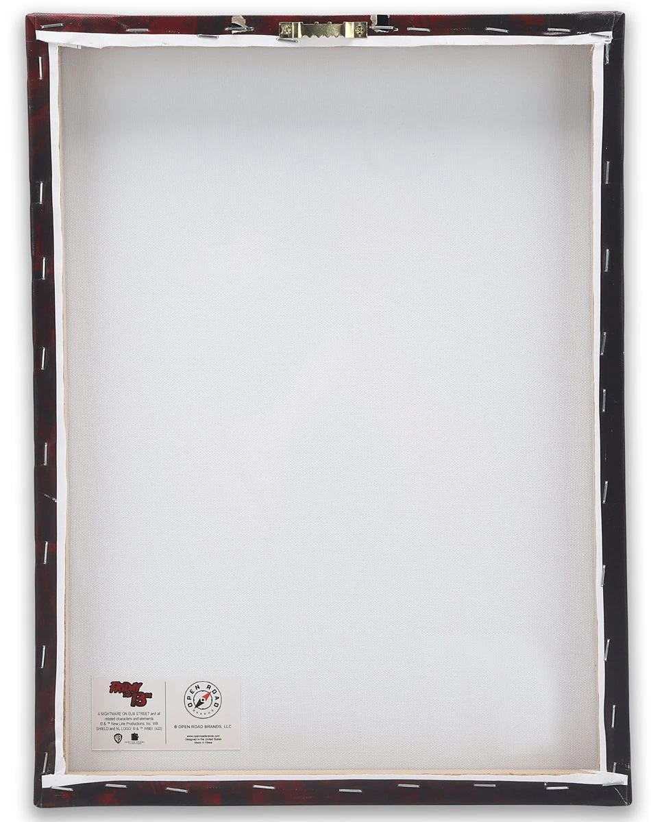 Spirit Halloween Jason Voorhees Mask Canvas - Friday the 13th 5 Spirit Halloween Jason Voorhees Mask Canvas - Friday the 13th - Image 3