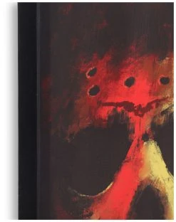 Spirit Halloween Jason Voorhees Mask Canvas - Friday the 13th 9 Spirit Halloween Jason Voorhees Mask Canvas - Friday the 13th -MELONHALLOW Sales 01591890 d