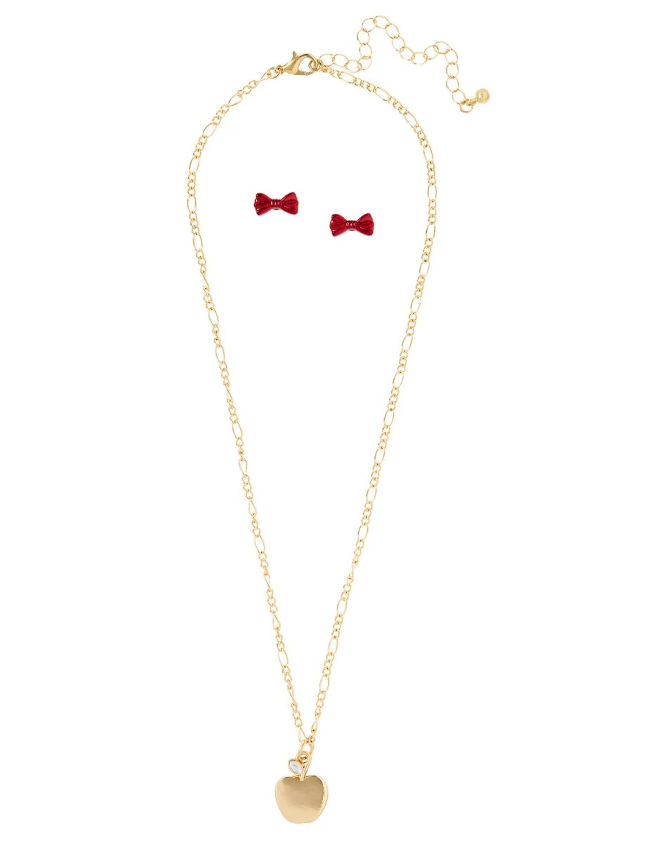 Spirit Halloween Kids Snow White Jewelry Set - Disney Princess 3 Spirit Halloween Kids Snow White Jewelry Set - Disney Princess