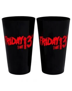 Spirit Halloween Jason Voorhees Pint Glasses 2 Pack - Friday the 13th 9 Spirit Halloween Jason Voorhees Pint Glasses 2 Pack - Friday the 13th -MELONHALLOW Sales 01594183 b