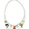 Spirit Halloween Powerpuff Girls Charm Chain Necklace -MELONHALLOW Sales 01595040 a