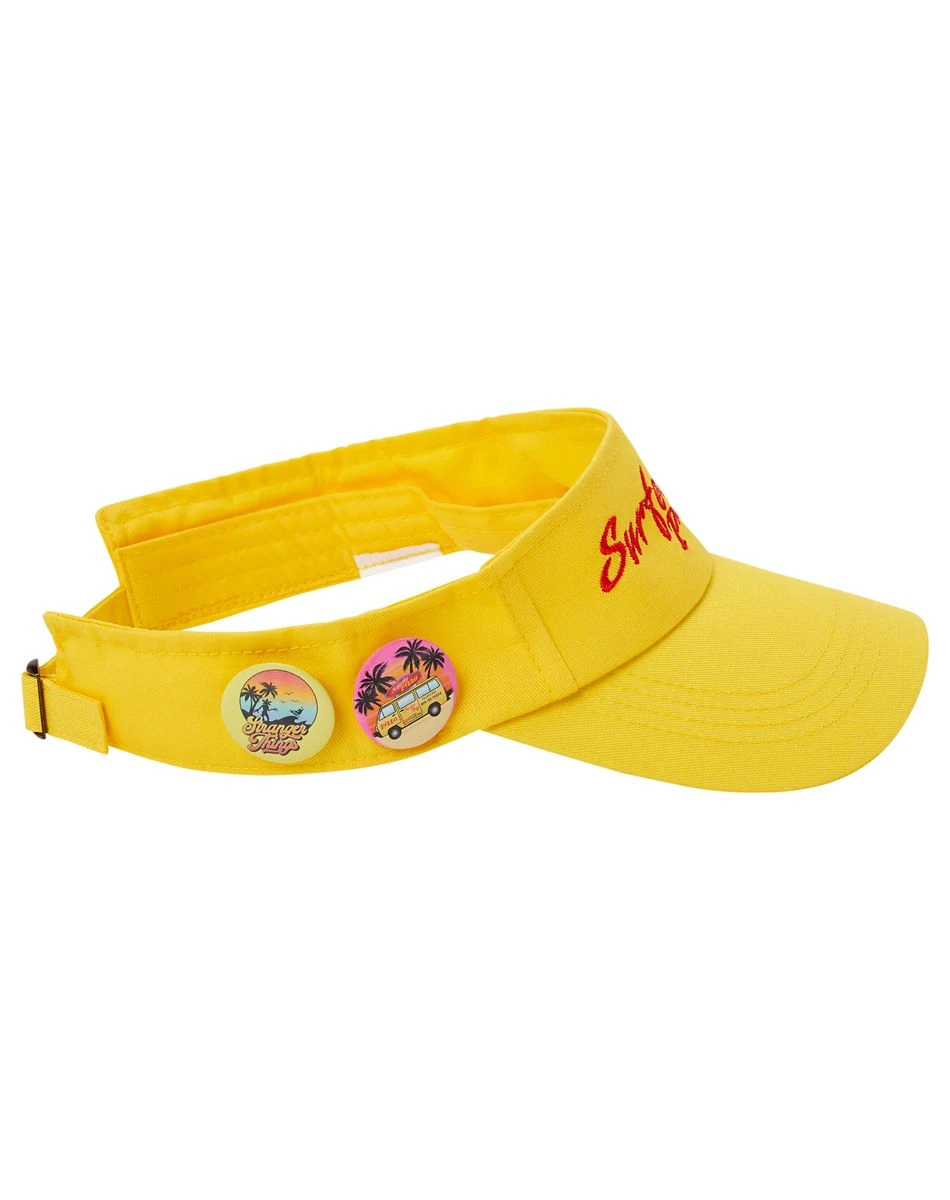 Spirit Halloween Surfer Boy Pizza Visor - Stranger Things 4 Spirit Halloween Surfer Boy Pizza Visor - Stranger Things - Image 2