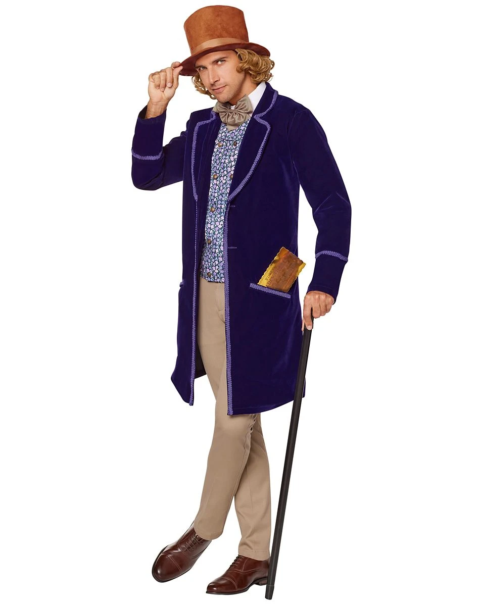Spirit Halloween Adult Willy Wonka Costume - Willy Wonka & the Chocolate Factory 3 Spirit Halloween Adult Willy Wonka Costume - Willy Wonka & the Chocolate Factory