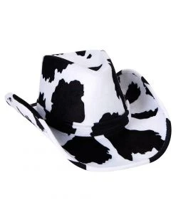 Spirit Halloween Cow Print Cowboy Hat 10 Spirit Halloween Cow Print Cowboy Hat -MELONHALLOW Sales 01597095 d