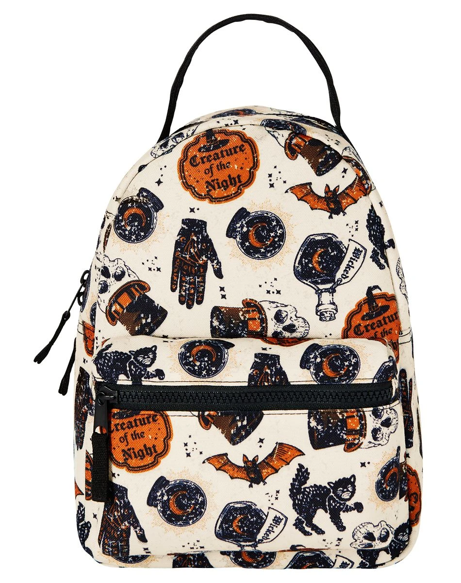 Spirit Halloween Creature of the Night Mini Backpack 3 Spirit Halloween Creature of the Night Mini Backpack