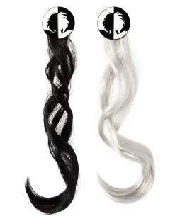 Spirit Halloween Cruella Faux Hair Clips Set - Disney Cruella