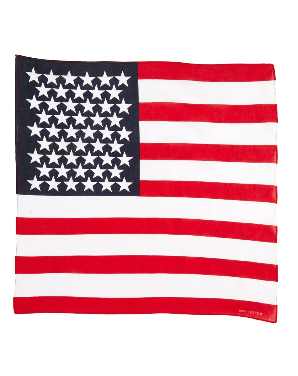 Spirit Halloween American Flag Bandana 4 Spirit Halloween American Flag Bandana - Image 2