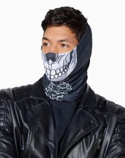 Spirit Halloween Skull Bandana -MELONHALLOW Sales 03391463 b