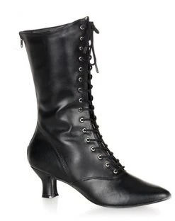 Spirit Halloween Black Victorian Boot 5 Spirit Halloween Black Victorian Boot -MELONHALLOW Sales 07010606 a