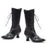 Spirit Halloween Black Victorian Boot 1 Spirit Halloween Black Victorian Boot -MELONHALLOW Sales 07010614 a