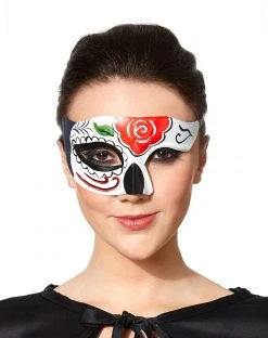 Spirit Halloween Day of the Dead Eye Half Mask