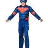 Spirit Halloween Kids Nightwing Costume Deluxe - DC Comics 1 Spirit Halloween Kids Nightwing Costume Deluxe - DC Comics -MELONHALLOW Sales 07315591 a