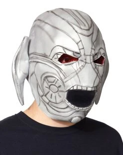 Spirit Halloween Ultron Full Mask Deluxe - Avengers Age of Ultron -MELONHALLOW Sales 07321060 c