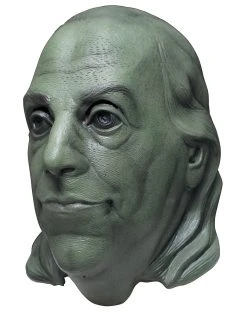 Spirit Halloween Benjamin Franklin Full Mask