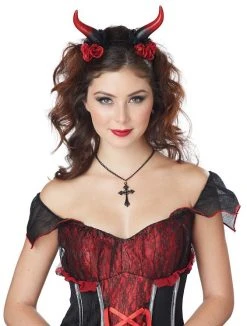 Spirit Halloween Devil Rose Horns