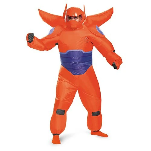 Spirit Halloween Adult Red Baymax One Piece Inflatable Costume - Big Hero 6 3 Spirit Halloween Adult Red Baymax One Piece Inflatable Costume - Big Hero 6