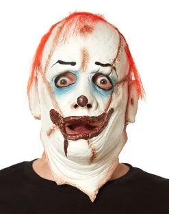 Spirit Halloween Skinner Clown Half Mask
