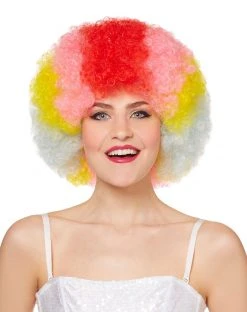 Spirit Halloween Rainbow Curly Wig