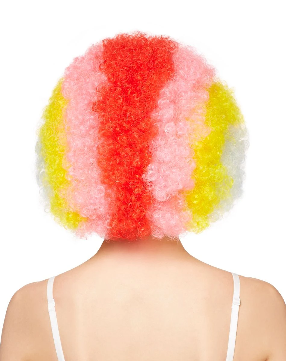 Spirit Halloween Rainbow Curly Wig 4 Spirit Halloween Rainbow Curly Wig - Image 2