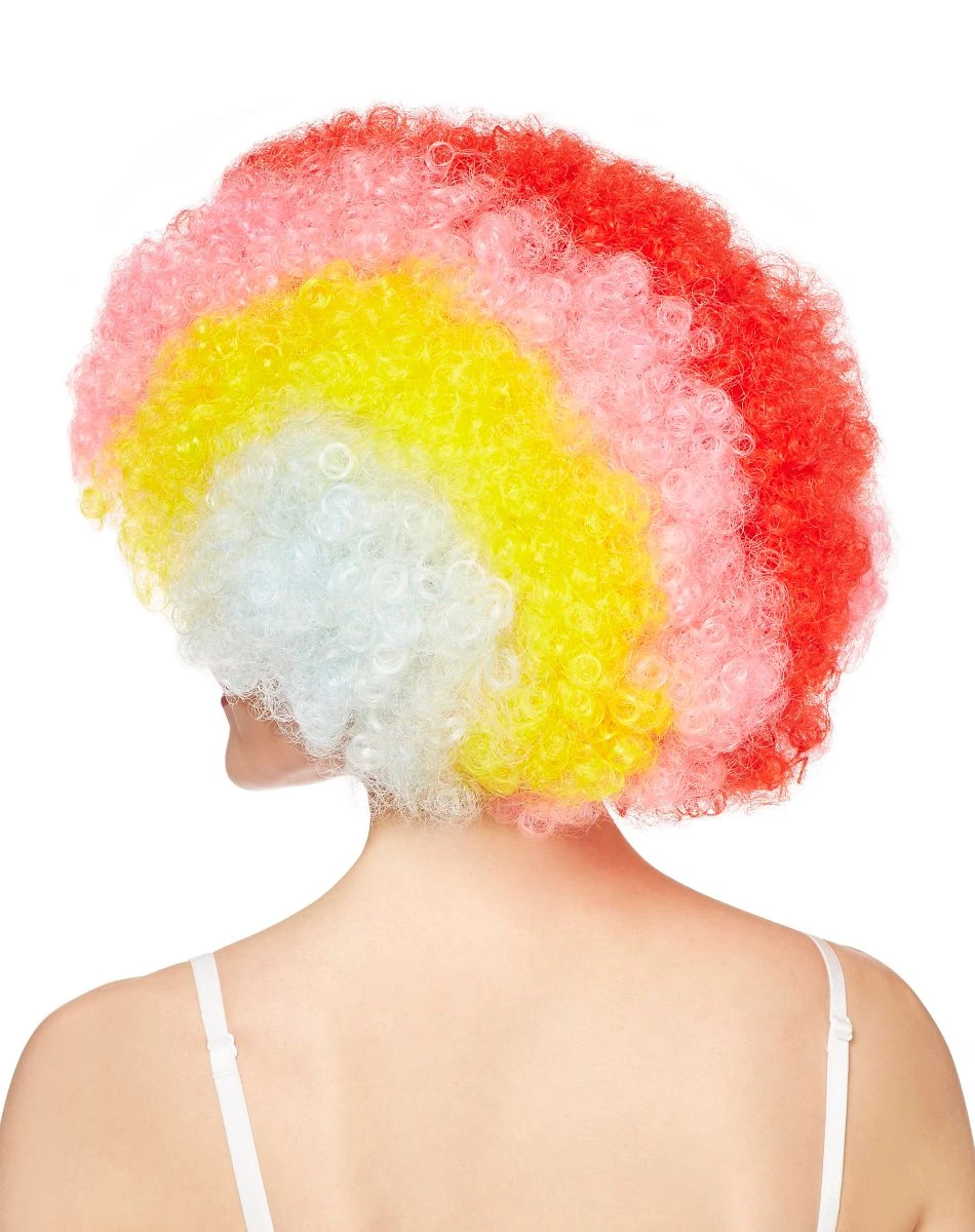 Spirit Halloween Rainbow Curly Wig 5 Spirit Halloween Rainbow Curly Wig - Image 3