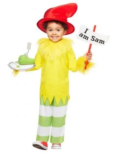 Spirit Halloween Toddler Sam I Am Costume - Dr. Seuss