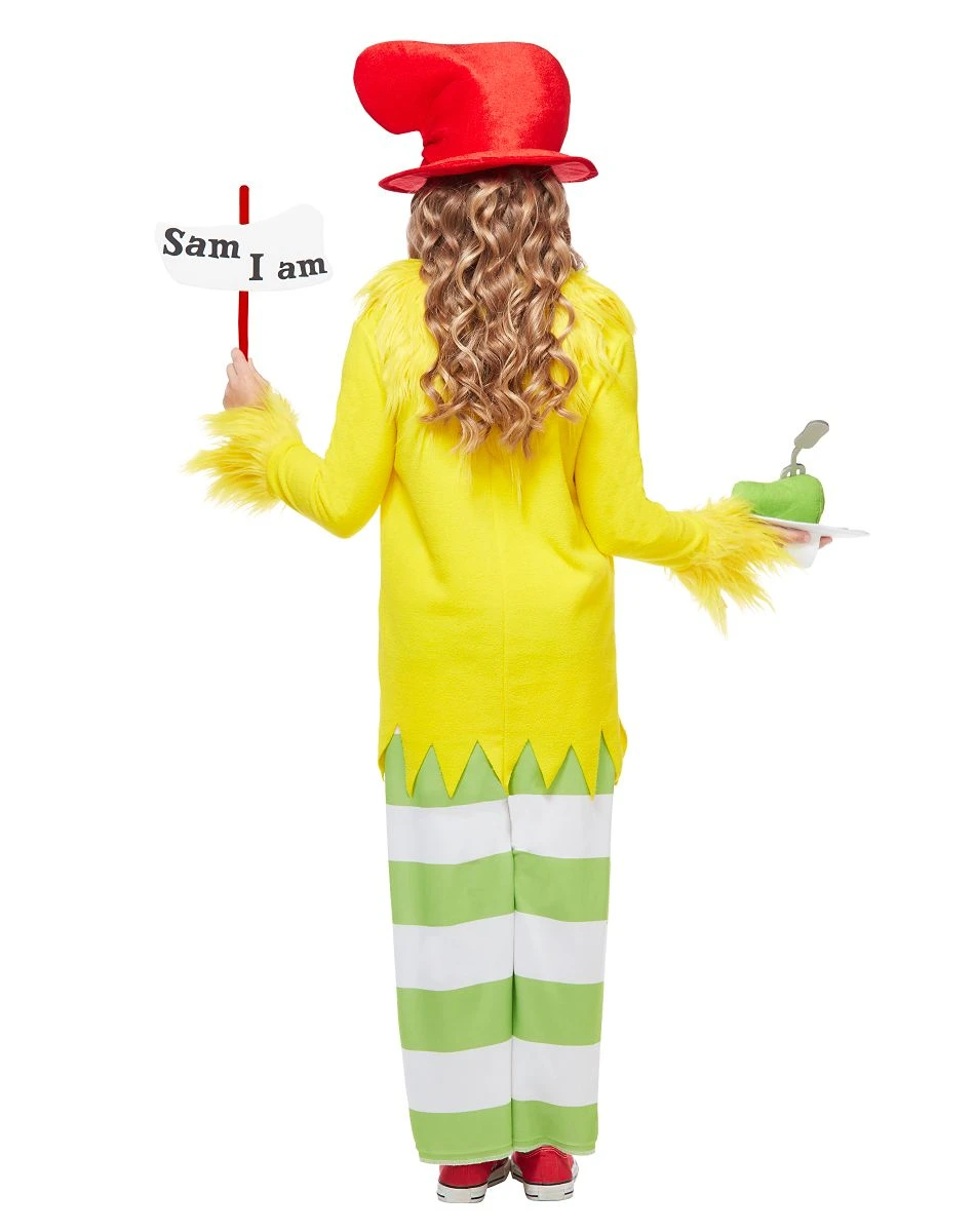 Spirit Halloween Kids Sam I Am Costume - Dr. Seuss 7 Spirit Halloween Kids Sam I Am Costume - Dr. Seuss - Image 5